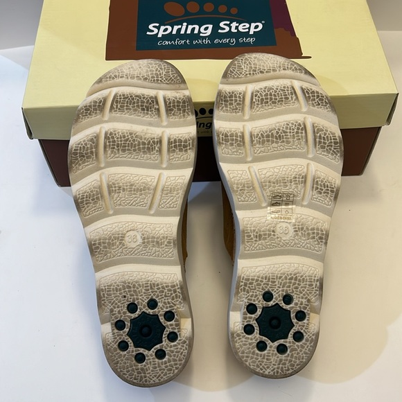 Spring Step Slide Kamaleia Sandal Camel Suede - Picture 5 of 6